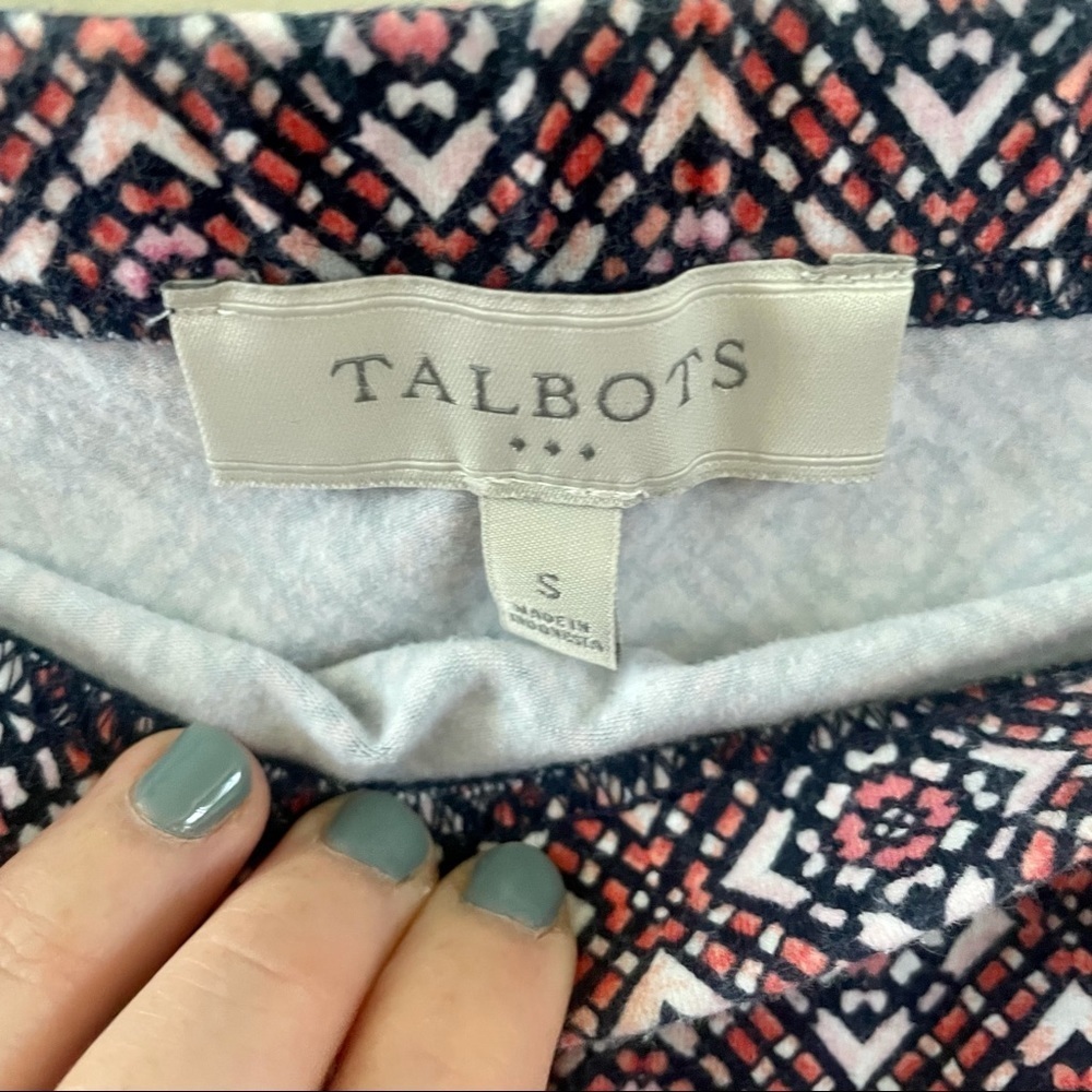 Talbots Patterned Skirt - Picture 3 of 5